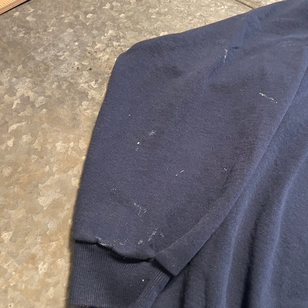 Vintage UC Berkeley Cal Embroidered Crewneck Sweatshirt XXL Thrashed Distressed - Picture 4 of 14
